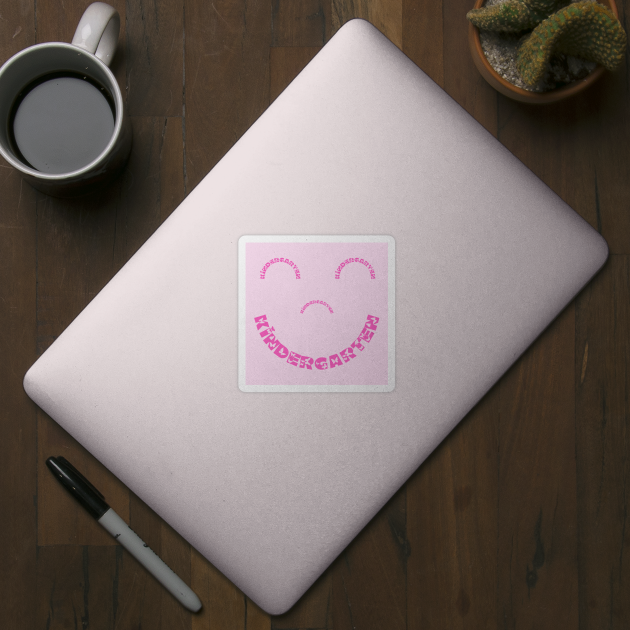 Kindergarten Smiley Face butterfly font by The Friendly Introverts